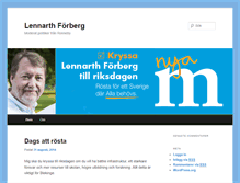 Tablet Screenshot of forberg.se